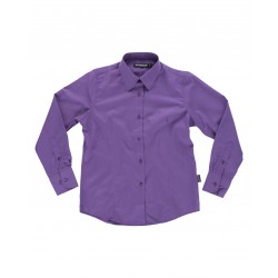 Camisa entallada de manga larga para mujer WORKTEAM B8090