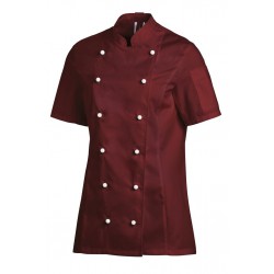 CHAQUETA DE COCINA MANGA CORTA MUJER LEIBER 08/2519