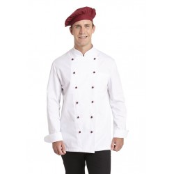 Chaqueta unisex clásica de cocina manga larga Talla grande LEIBER 12/5513