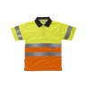 Polo de alta visibilidad maga larga clase 2 WORKTEAM C3866