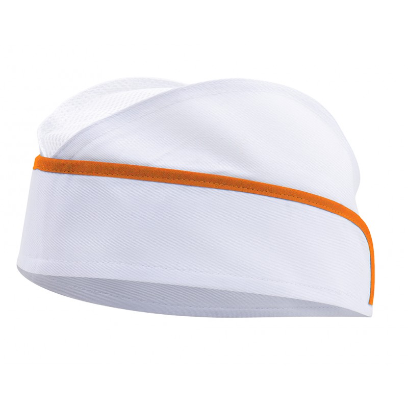 Gorro blanco barman con rejilla - Artel Uniformes