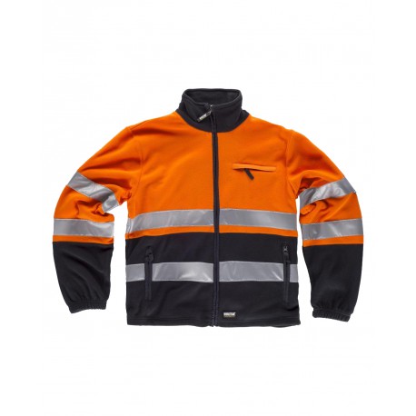 Chaqueta polar antifrío de alta visibilidad WORKTEAM C4025