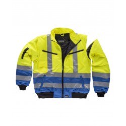 Chaqueta piloto de alta visibilidad WORKTEAM C3740 desmontable