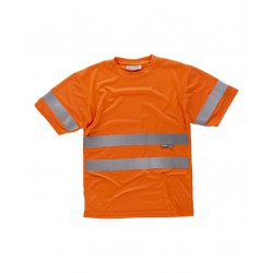 Camiseta de alta visibilidad WORKTEAM C3945 en manga corta