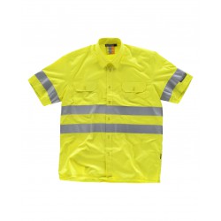 Camisa M/Corta de alta visibilidad WORKTEAM C3810