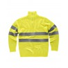 Jersey de alta visibilidad WORKTEAM C5508 con cuello de cremallera