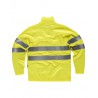 Jersey de alta visibilidad WORKTEAM C5508 con cuello de cremallera