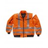 Chaqueta Piloto de alta visibilidad WORKTEAM C3720 desmontable