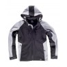 Chaqueta Workshell combinada WORKTEAM WF1040 con capucha