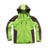 Chaqueta Workshell combinada WORKTEAM WF1040 con capucha