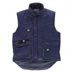 BWOLF ULTAR Chaleco Multibolsillos Hombre Chaleco Trabajo Hombre Chaleco  Acolchado Hombre Chaleco Trabajo Impermeable y Resistente al Viento, Azul,  M: : Moda