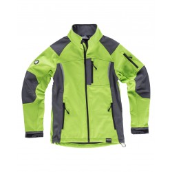 Chaqueta Workshell unisex WORKTEAM S9495 combinada