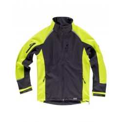 Chaqueta Workshell combinada WORKTEAM S9498 manga ranglan