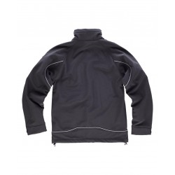 Chaqueta Workshell WORKTEAM S9060 con vivos reflectantes