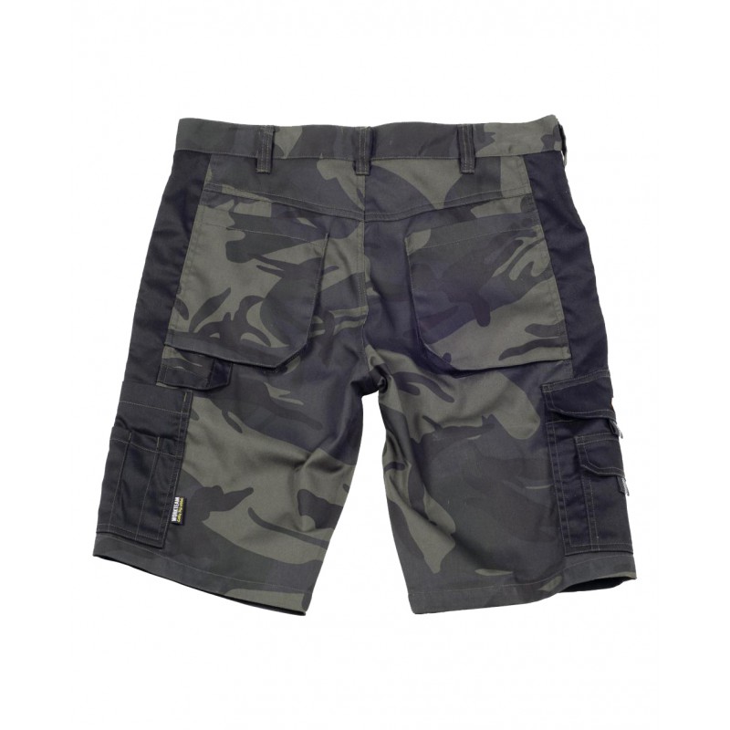 Bermuda con estampado de camuflaje WORKTEAM S8516 compra online