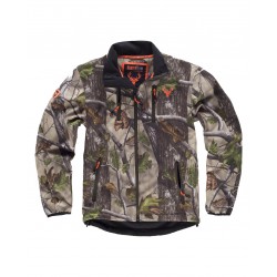 Chaqueta Workshell estampada WORKTEAM S8660 vegetales