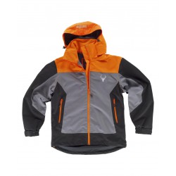 Chaqueta impermeable trekking WORKTEAM S8225 con capucha