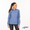 Camisa de mujer camarera en manga larga Oxford GARYS 2884