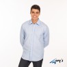 Camisa de hombre camarero en manga larga Oxford GARYS 2952