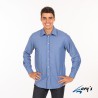 Camisa de hombre camarero en manga larga Oxford GARYS 2952