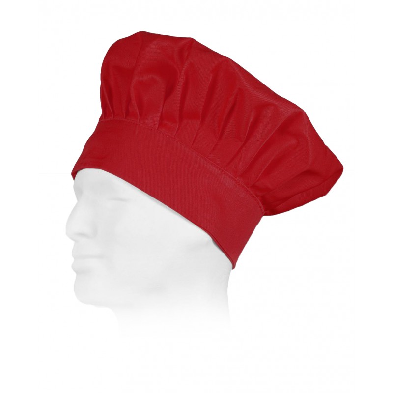 Gorro cocina francés naranja - La Brodadora