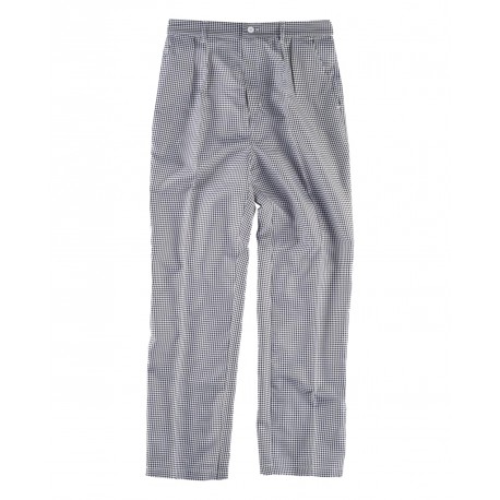 Pantalón unisex de cocina WORKTEAM B1426 pata de gallo