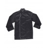 Chaquetilla de cocina WORKTEAM B9206 con vivos a contraste