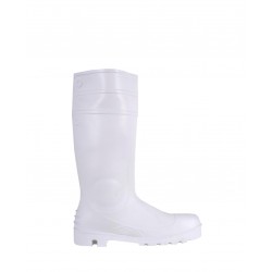 Bota pocera blanca S5 WORKTEAM P2401 puntera de acero