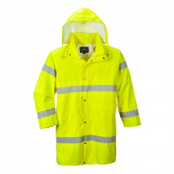 Gabardina impermeable 190T de alta visibilidad PORTWEST H442