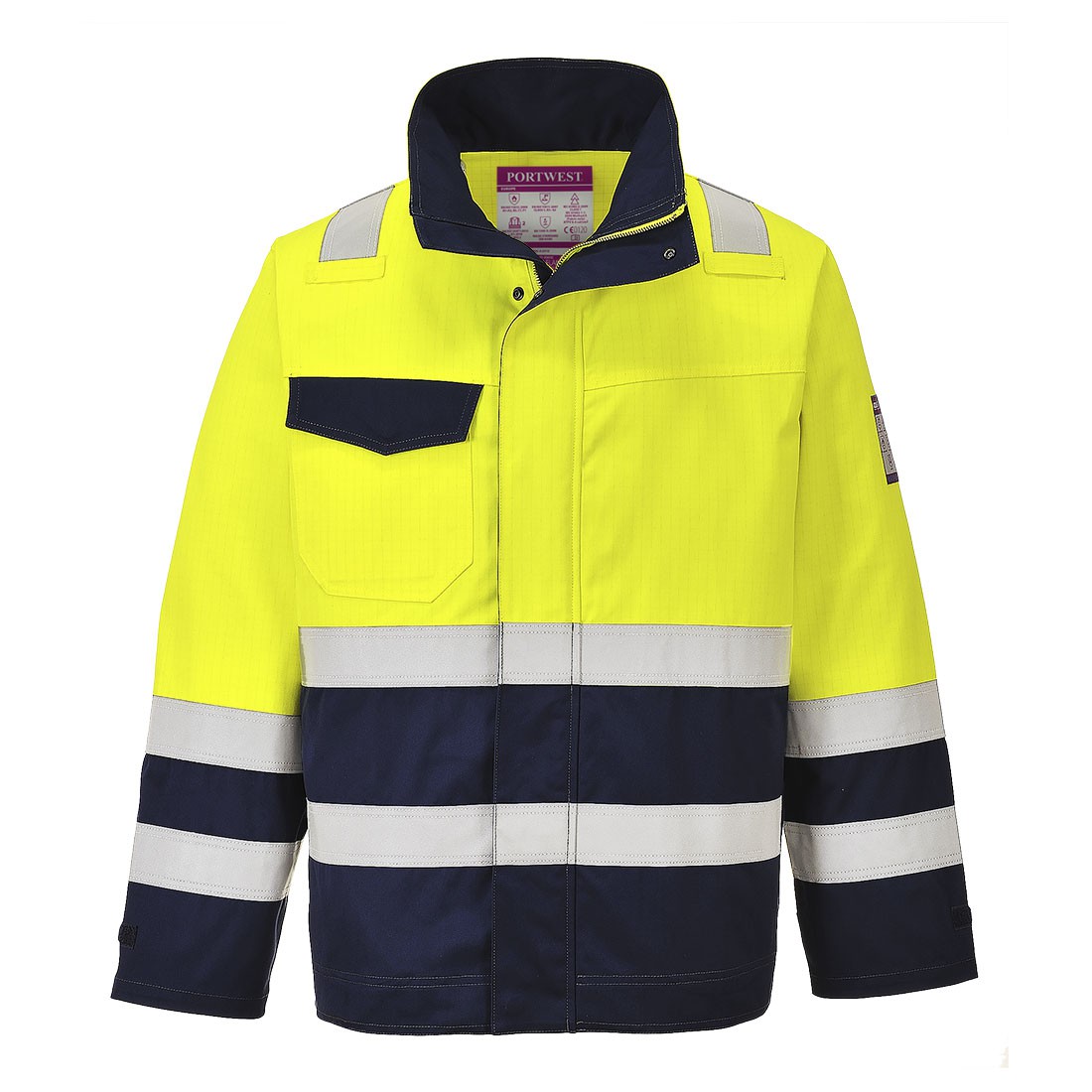 Chaqueta antiest tica Modaflame de alta visibilidad PORTWEST MV25