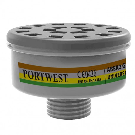 Filtro para gases ABEK2 PORTWEST P926