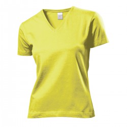 Camiseta classic cuello V mujer STEDMAN ST2700