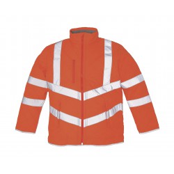 Chaqueta fluo Kensington YOKO HVW706 alta visibilidad