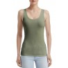 Camiseta sin mangas Mujer Stretch ANVIL 2420L