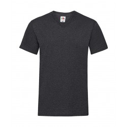 Camiseta valueweight para hombre con cuello de pico FRUIT OF THE LOOM 61-066-0