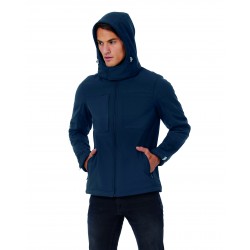 Chaqueta Softshell Hooded Hombre B&C JM950