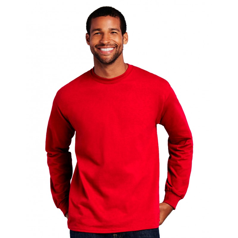 Camiseta manga larga roja inf.