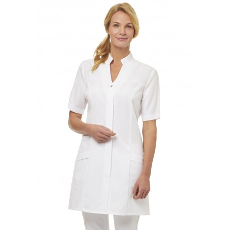 Casaca sanitaria corta tejido Tencel® para mujer LEIBER 08/2744