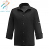 Chaqueta unisex para cocina cuello camisero EGOCHEF 2080002C VIP BLACK