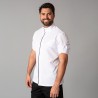 Chaqueta de cocina para hombre con manga roll up GARYS 9478 Andreu