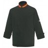 Chaqueta unisex de cocina España EGOCHEF RA-017 BLACK