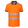 Polo de alta visibilidad protección civil PORTWEST T180