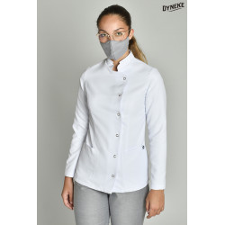 Chaqueta sanitaria Cruzada Mujer manga larga DYNEKE 8176