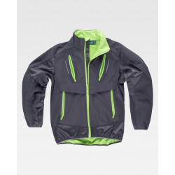 Chaqueta Workshell WORKTEAM WF2700 tejido Ripstop