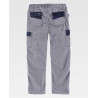 Pantalón elástico combinado WORKTEAM WF2650 multibolsillos