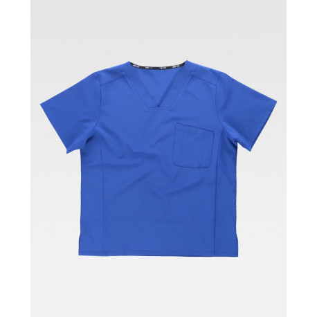 Casaca sanitaria unisex WORKTEAM B6851 elástica