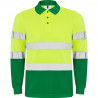 Polo técnico de alta visibilidad manga larga ROLY 9306 Polaris L/S