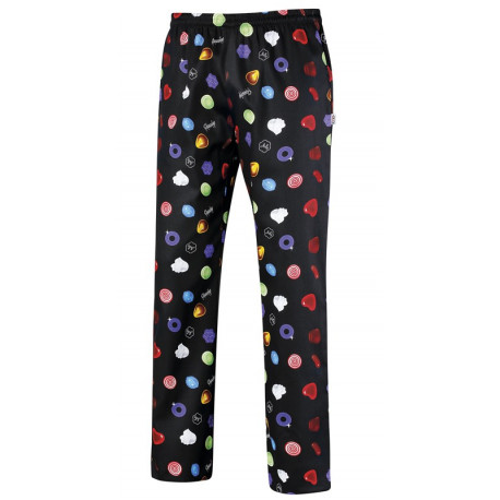 Pantalón unisex de cocina EGOCHEF 3502145A BON BON