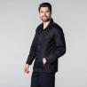 CHAQUETA COCINA HOMBRE M/LARGA GARYS 9404 CANO