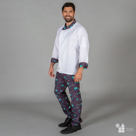 PANTALÓN UNISEX COCINA TEJIDO RECICLADO GARYS 7035 PLANET